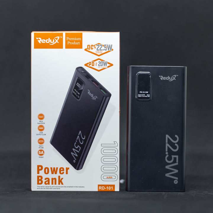 Redux Rd-101 10000 mAh Power Bank With QC 22.5W & PD 20W Support