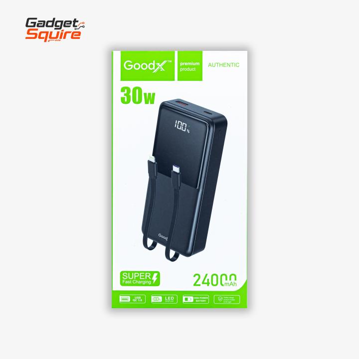 GOODX 24000mAh 30W SUPER FAST CHARGING POWER BANK | G-PB1500 |